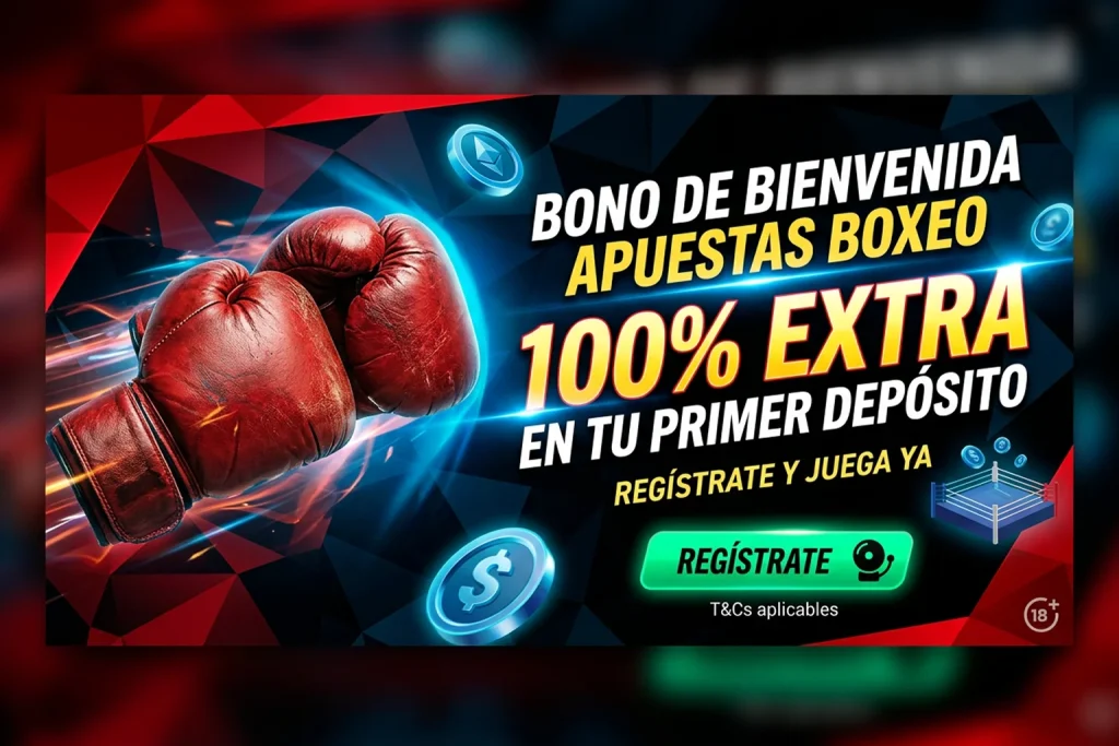 Promoción de bono de bienvenida para apuestas deportivas